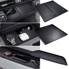 Katorn front view installed in RAV4 console showing neat protection and improved look