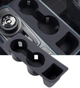 Katorn front view showing black silicone cup holder insert packaging and fit