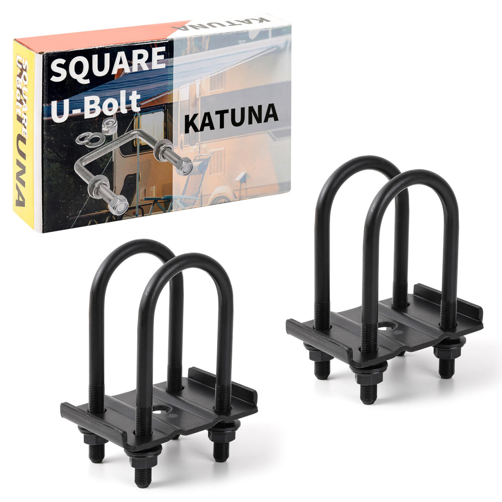 KATUNA front packaging showing complete U-bolt kit and parts benefits