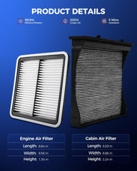 KAX cabin filter charcoal layer detail reducing odors for fresher cabin air