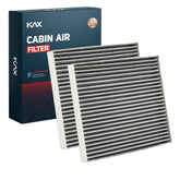 KAX front packaging showing model CF11671 and two-pack benefits