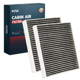 KAX front packaging showing CF12157 two-pack for easy replacement