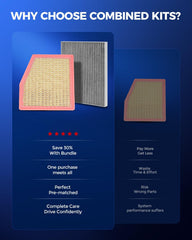 KAX engine filter close-up highlighting improved engine protection