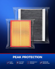 KAX engine filter media closeup showing particle trapping benefit