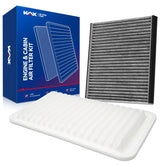 KAX front packaging showing both engine and cabin filters for quick identification