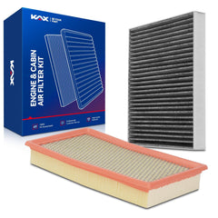 KAX front packaging kit showing both engine and cabin filters and convenience
