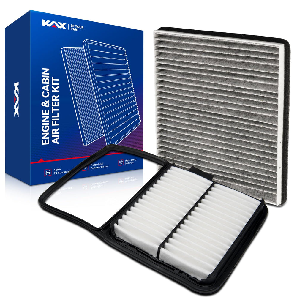 KAX front packaging showing both filters and fitment for Toyota Prius benefits quick identification