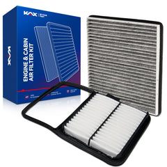 KAX front packaging showing both filters and fitment for Toyota Prius benefits quick identification