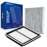 KAX cabin and engine filter kit front view showing complete replacement convenience