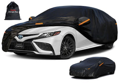 kayme cover front profile on Toyota Camry showing full coverage and protection