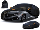 kayme full front view on Honda Civic showing complete weather protection benefit