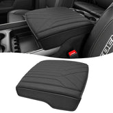 KBH front view of console cover showing sleek fit and improved comfort