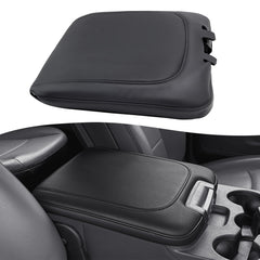 KBH front view of console cover showing sleek black finish and precise fit