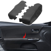 KBH front armrest cover front view showing exact OEM fit and improved look