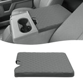 KBH front view armrest cover showing exact fit and finish for Ford console