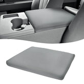 KBH front view of cover fitted to jump seat console, protects finish