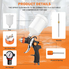 KCNKCN 600cc cup attached to gun demonstrating ample capacity and stable flow