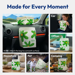 KeenEcho mounted inside car door pocket keeping vehicle tidy on trips