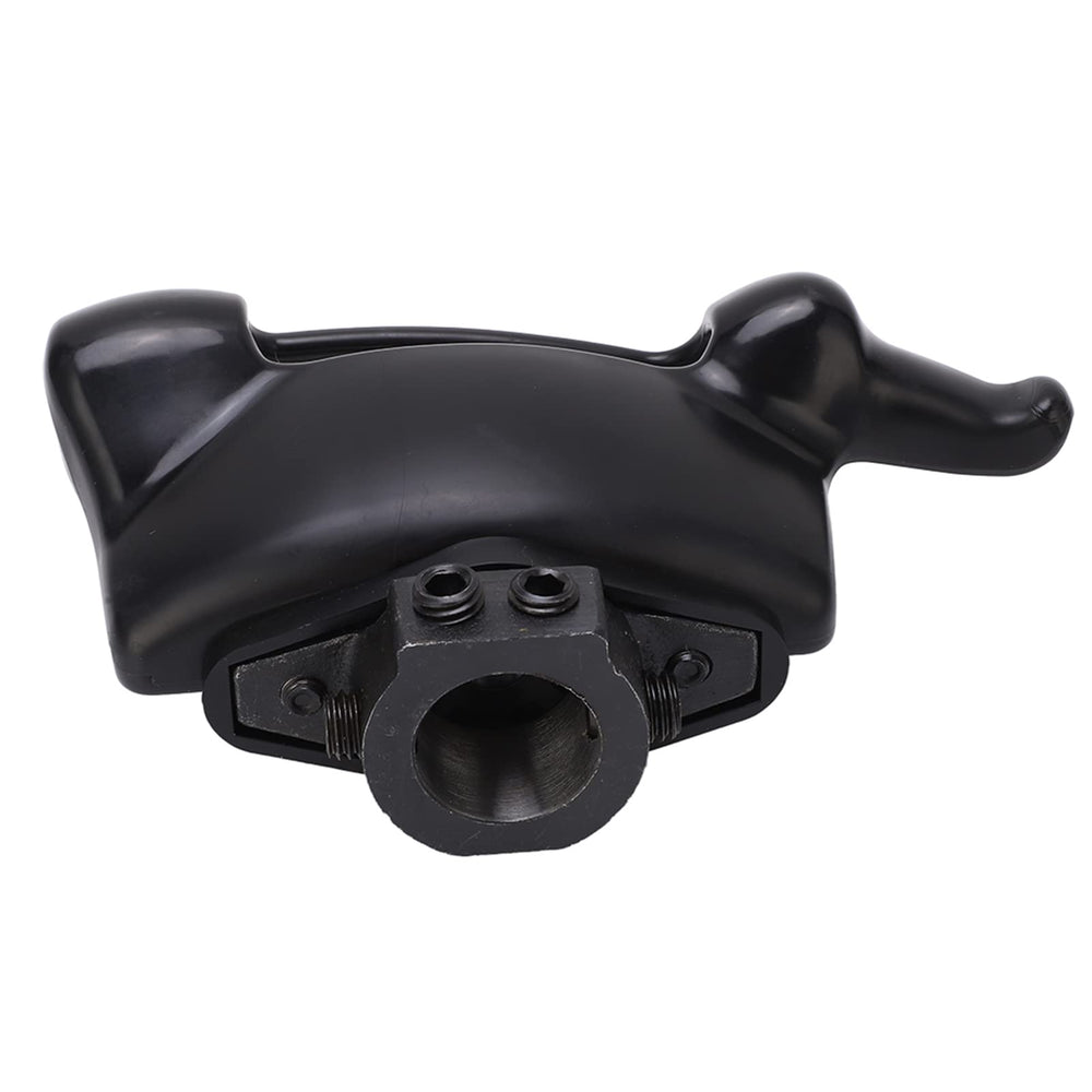 Keenso front view duck head showing profile and protective nylon face for safer mounting