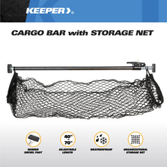 KEEPER ratcheting handle detail illustrating easy tensioning and secure lock
