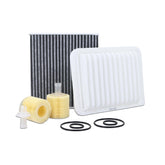 Kefly triple-filter kit front packaging showing all three components and compatibility