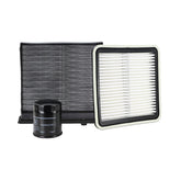 Kefly front packaging showing full 3-piece filter kit and compatibility benefits