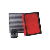 Kefly front packaging showing complete three-filter kit and quick fit benefit