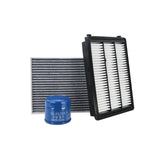 Kefly front packaging showing all three filters and included labels for easy identification and fit