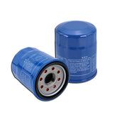Kefly oil filter front packaging showing two-pack and model numbers for quick identification
