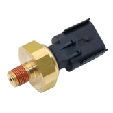 KEJSTED oil pressure sensor front view showing robust metal body and accurate fit