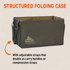 Kelty pod close-up zipper detail showing durability and easy opening
