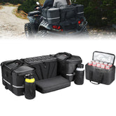 KEMIMOTO front overview showing full 74L capacity and organized compartments