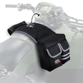 KEMIMOTO tank bag front view showing compact shape and access benefit
