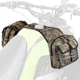 KEMIMOTO front view showing compact tank bag and quick access benefit