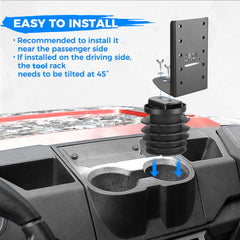 KEMIMOTO close-up of plastic base showing scratch-resistant mounting and stability