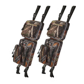KEMIMOTO front view of fender bags showing compact storage benefit
