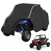 KEMIMOTO front view showing full UTV coverage and protection