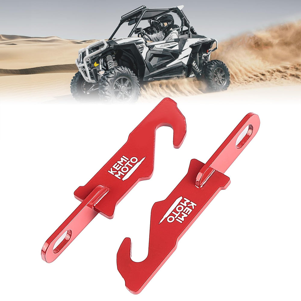 KEMIMOTO front view of latch pair showing compact rust-resistant design and durability