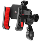 KEMIMOTO front view showing mount and secure phone hold benefit