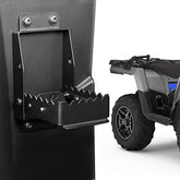 KEMIMOTO front view of foot rest showing robust platform for comfort