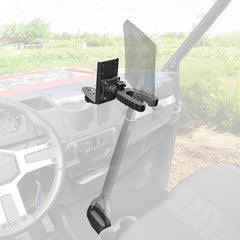 KEMIMOTO front view in dashboard showing stable cup-holder fit and quick access