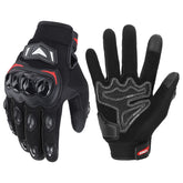 KEMIMOTO front view of gloves showing fit and cuff for immediate protection