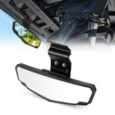 KEMIMOTO front view mirror assembly showing wide-field benefit