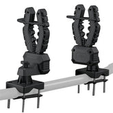 KEMIMOTO front view mounted on UTV showing secure tool transport
