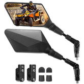 KEMIMOTO front view mirror showing robust build and easy fit