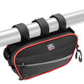 KEMIMOTO front view of roll bar bag showing compact storage and easy access