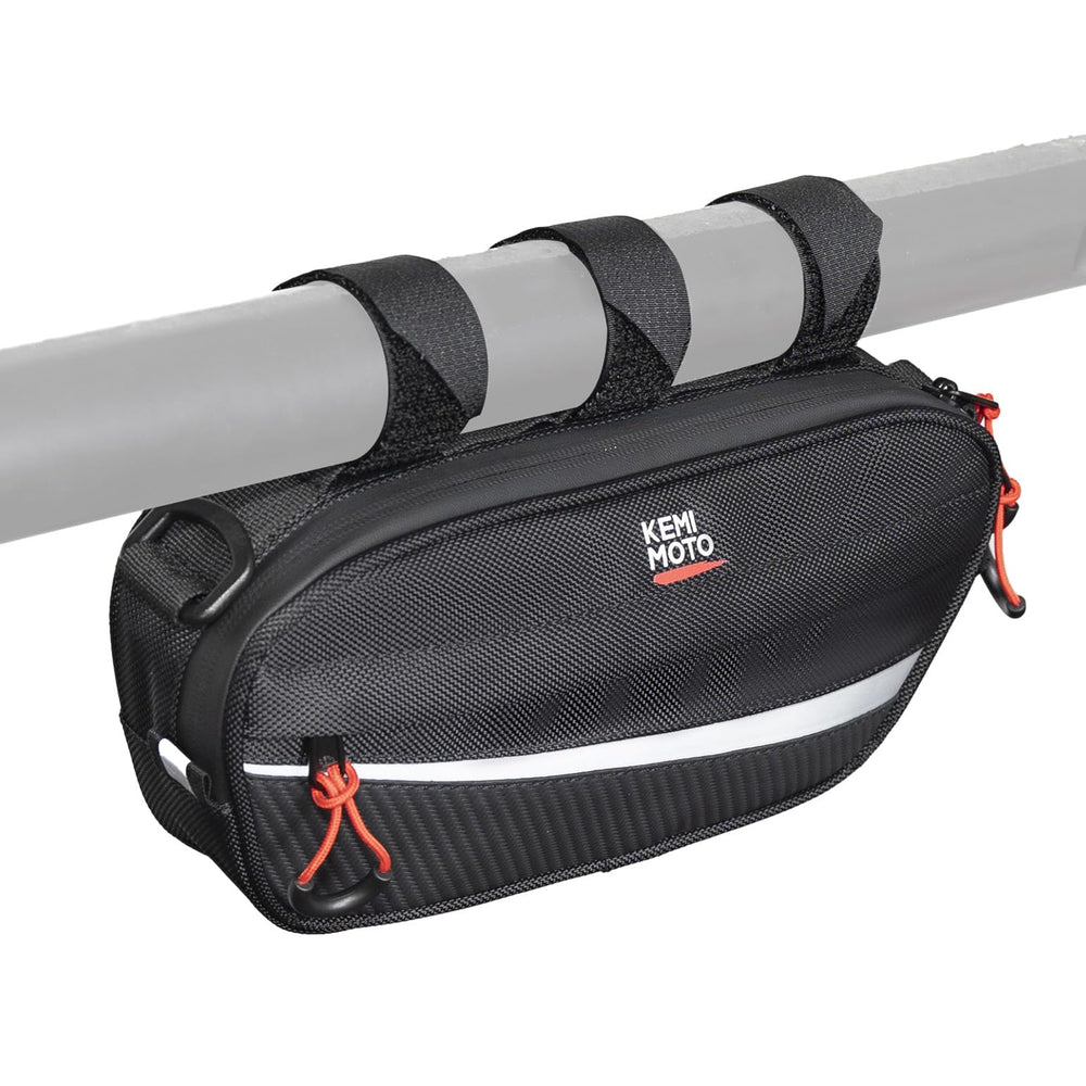 KEMIMOTO front view of roll cage storage bag showing organized pockets and durable build