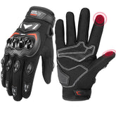 KEMIMOTO gloves front packaging showing product and sizing benefits
