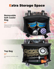 KEMIMOTO insulated aluminum-foil liner detail keeping food and drinks temperature-controlled