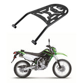 KEMIMOTO rear rack front view showing fit and mounting points for secure cargo